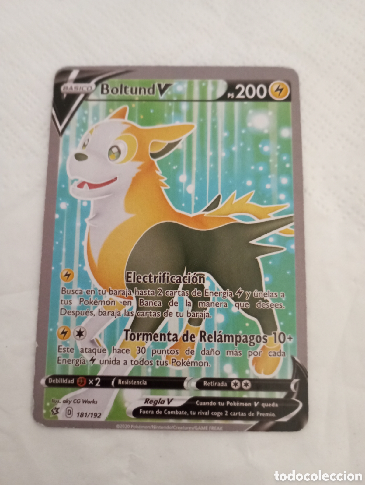 Juguetes antiguos y juegos de colecci&oacute;n: BoltundV ps 200 181/192 electrificaci&oacute;n tormenta de relanpago