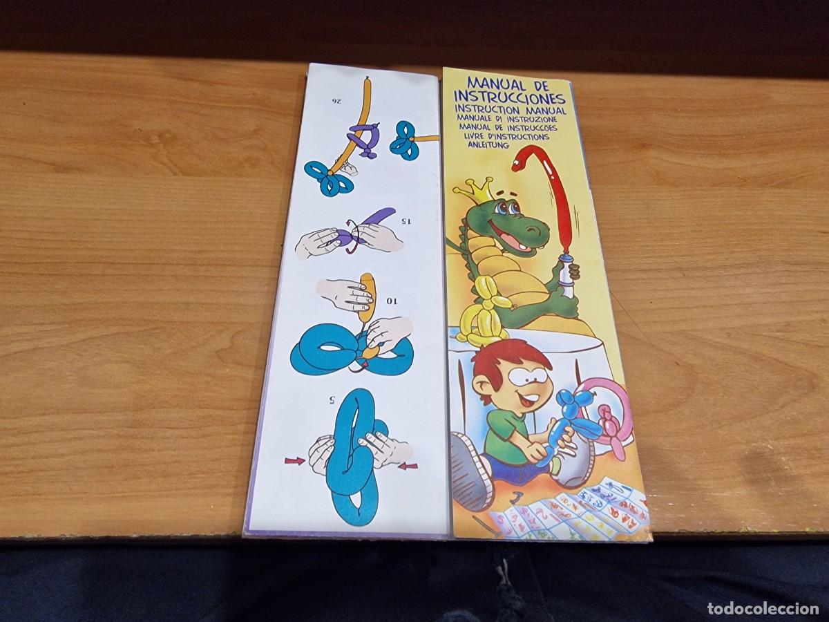 Giocattoli antichi e Giochi di collezione: Lote 2783. Manual de instrucciones para hacer figuras de Globoflexia