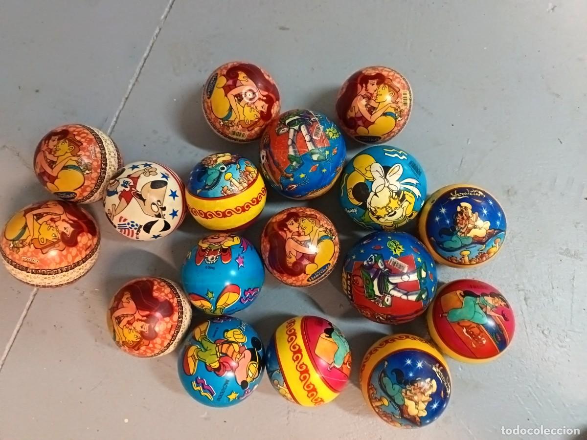 Brinquedos antigos e Jogos de cole&ccedil;&atilde;o: 20 unidades Pelotas antiguas disney Mickey mundial 94l 94