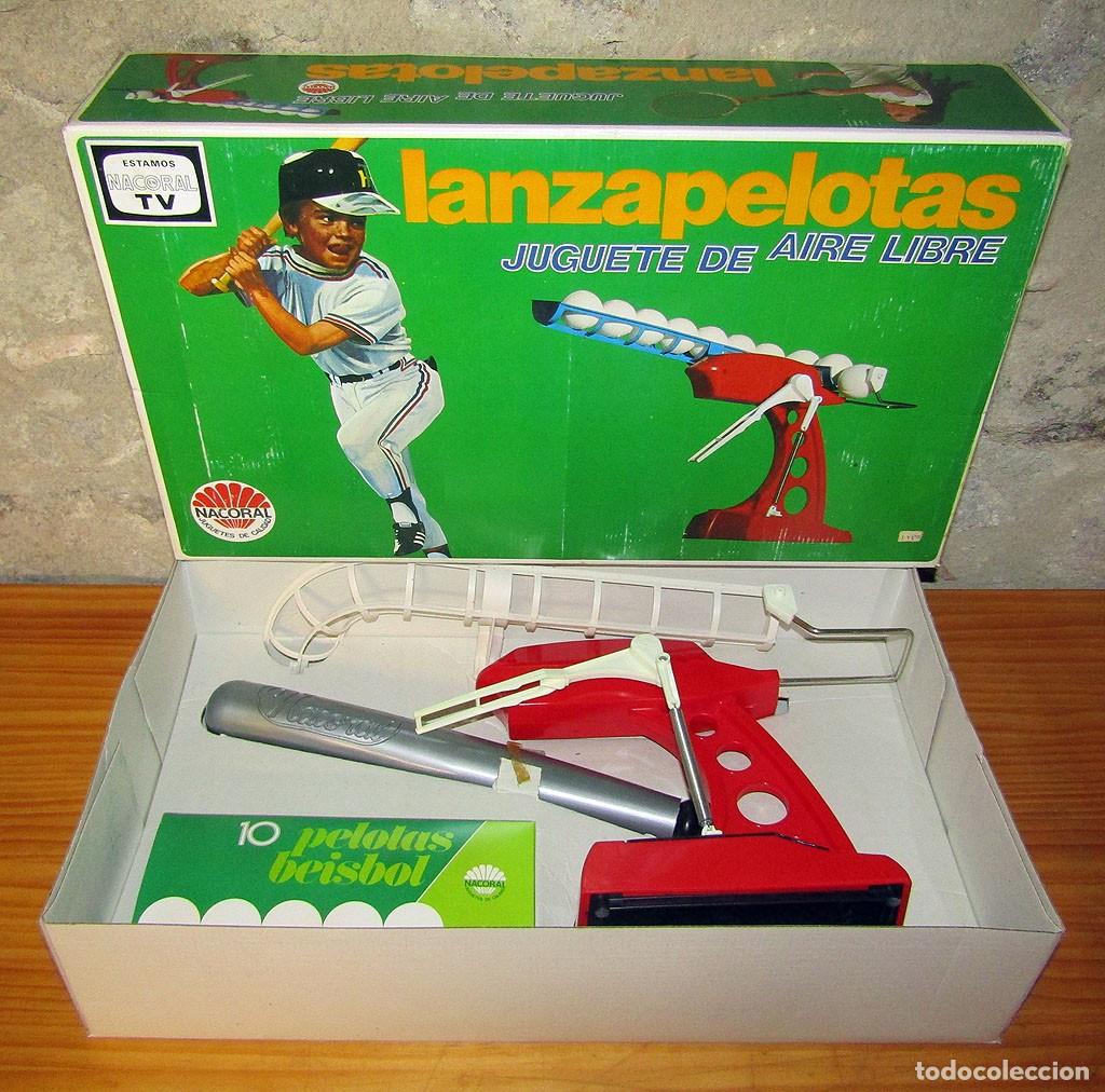 Juguetes antiguos y juegos de colecci&oacute;n: LANZAPELOTAS DE NACORAL - JUGUETE DE AIRE LIBRE - NUEVO Y EN SU CAJA ORIGINAL - A&Ntilde;OS 70