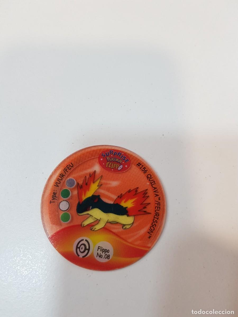 Juguetes antiguos y juegos de colecci&oacute;n: tazo Pokemon Surpirse Flippo N&ordm;08 Quilava