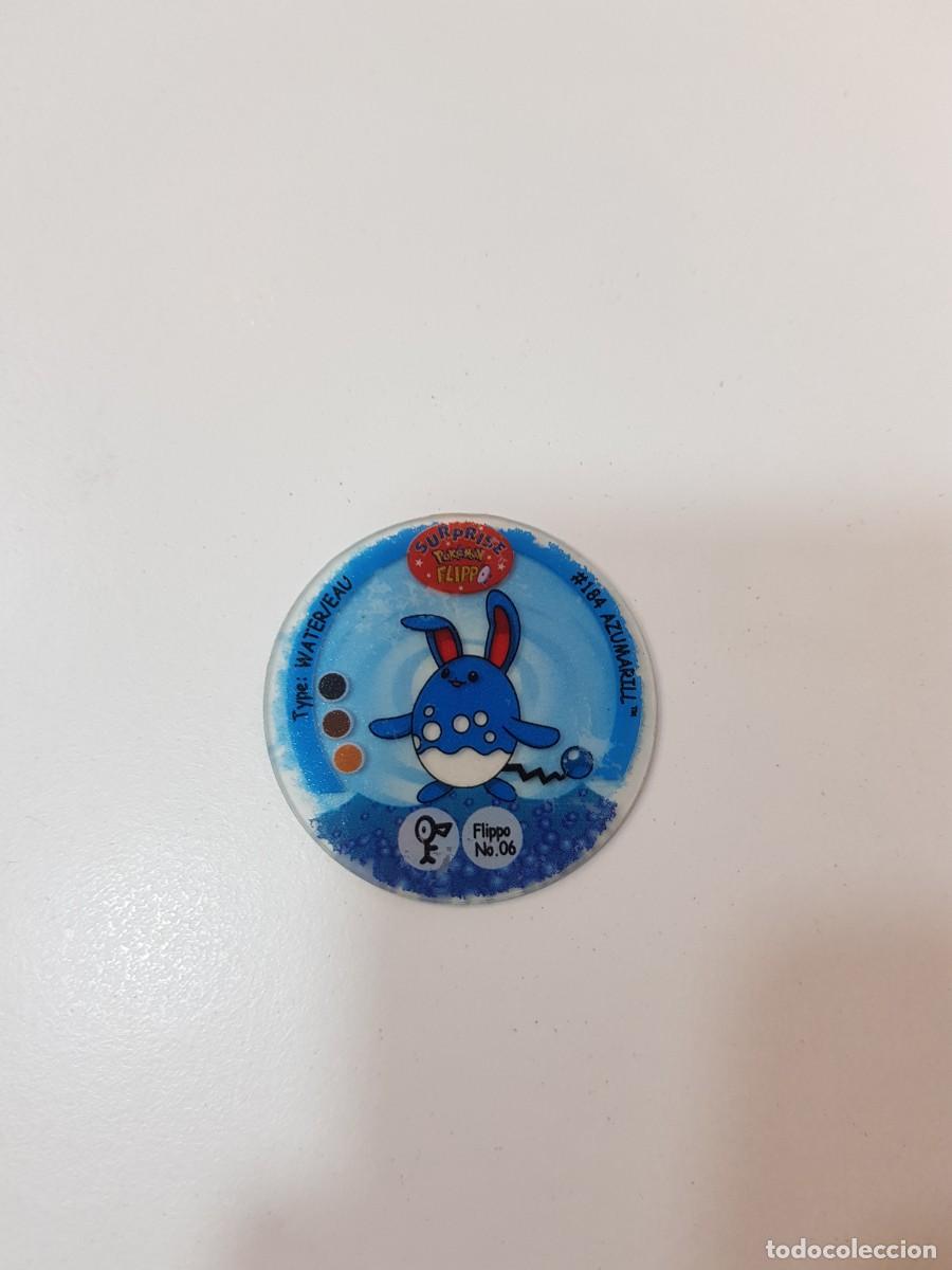 Juguetes antiguos y juegos de colecci&oacute;n: tazo Pokemon Surpirse Flippo N&ordm;06 Azumarill