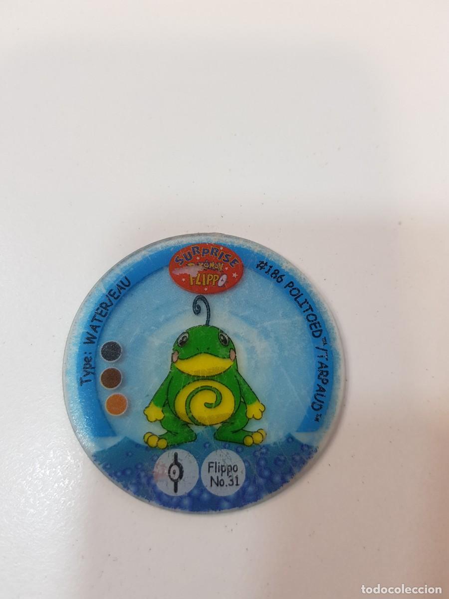 Juguetes antiguos y juegos de colecci&oacute;n: tazo Pokemon Surpirse Flippo N&ordm;31 Politoed