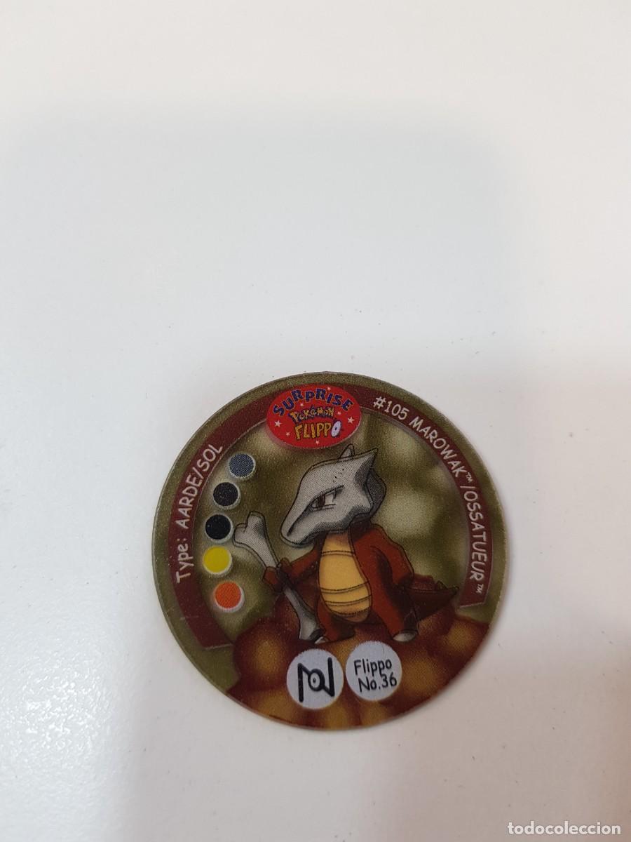 Juguetes antiguos y juegos de colecci&oacute;n: tazo Pokemon Surpirse Flippo N&ordm;36 Marowak