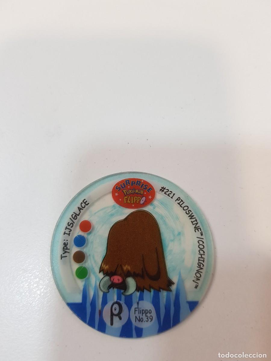 Juguetes antiguos y juegos de colecci&oacute;n: tazo Pokemon Surpirse Flippo N&ordm; 39 Piloswine