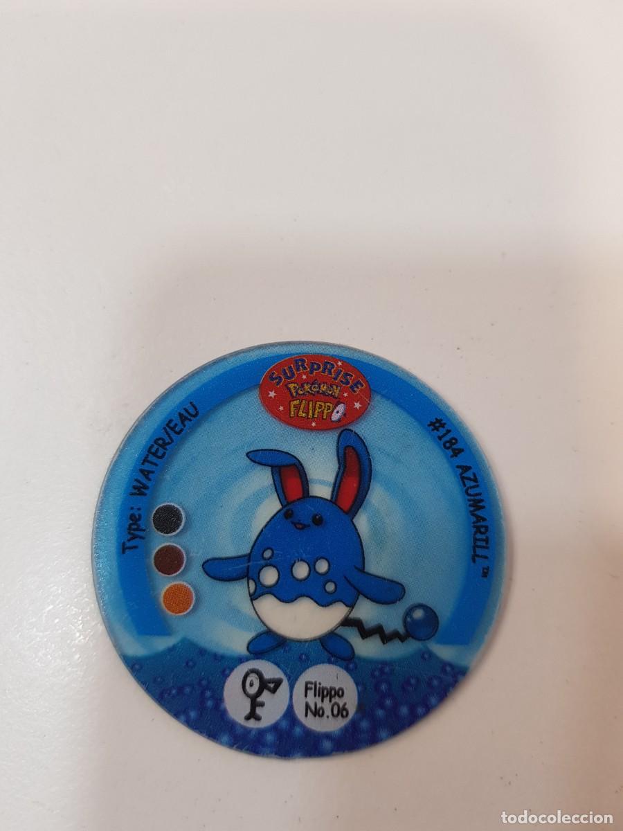 Juguetes antiguos y juegos de colecci&oacute;n: tazo Pokemon Surpirse Flippo N&ordm; 06 Azumarill