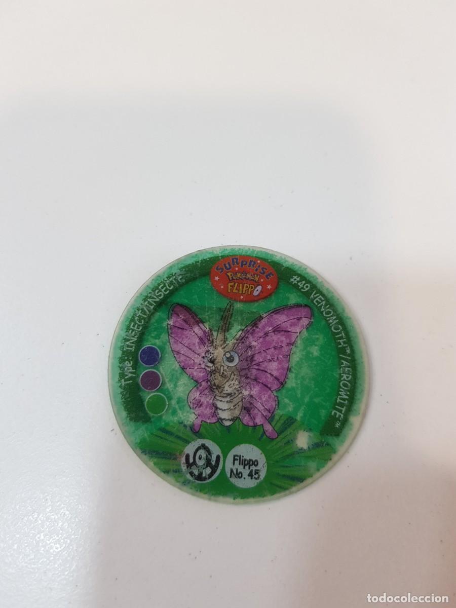Juguetes antiguos y juegos de colecci&oacute;n: tazo Pokemon Surpirse Flippo N&ordm;45 Venomoth