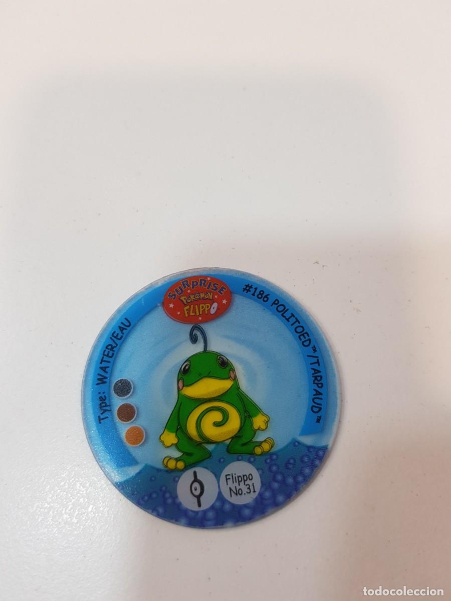 Juguetes antiguos y juegos de colecci&oacute;n: tazo Pokemon Surpirse Flippo N&ordm;31 Politoed