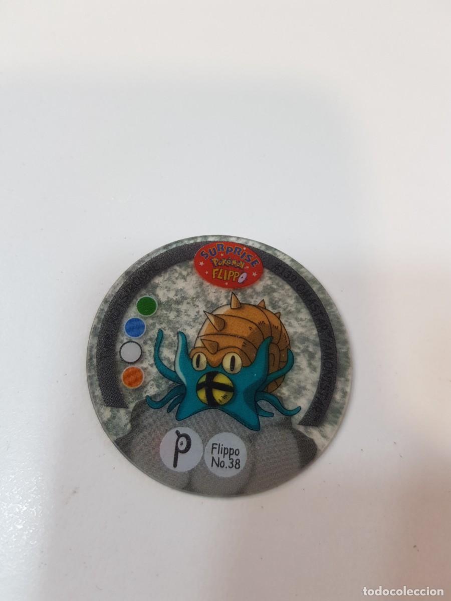 Juguetes antiguos y juegos de colecci&oacute;n: tazo Pokemon Surpirse Flippo N&ordm;38 Omastar
