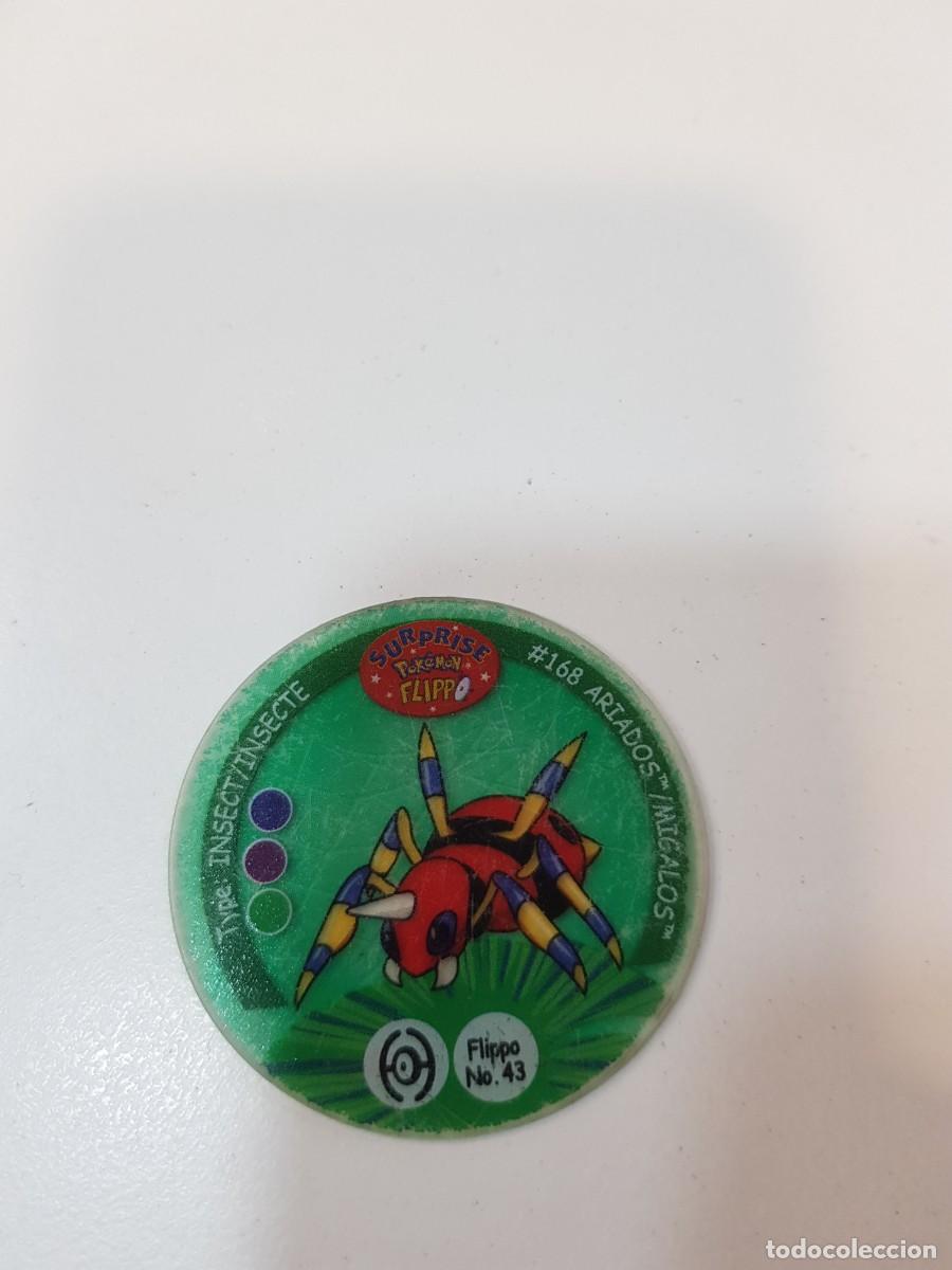 Juguetes antiguos y juegos de colecci&oacute;n: tazo Pokemon Surpirse Flippo N&ordm;43 Ariados