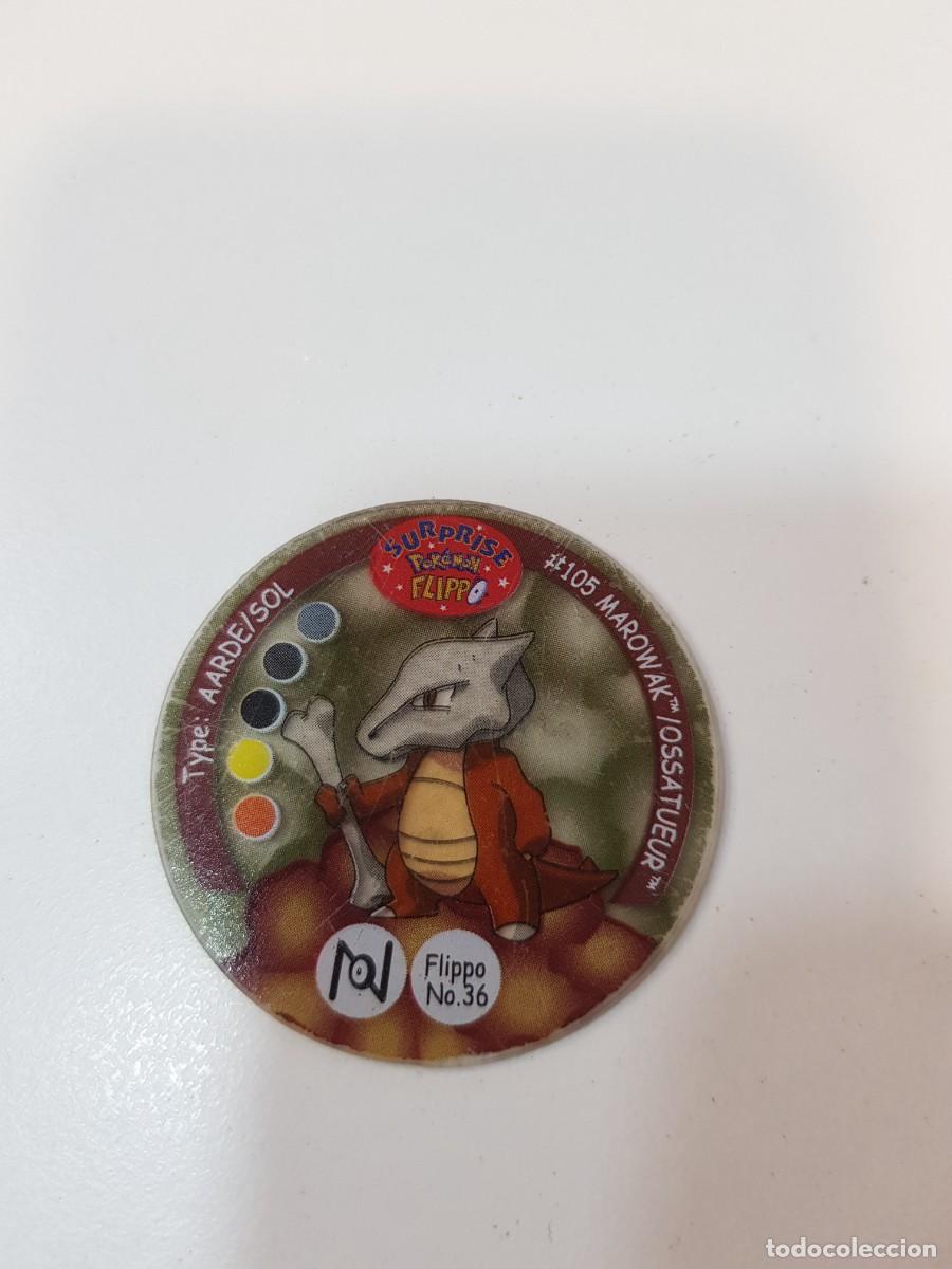 Juguetes antiguos y juegos de colecci&oacute;n: tazo Pokemon Surpirse Flippo N&ordm;36 marowak