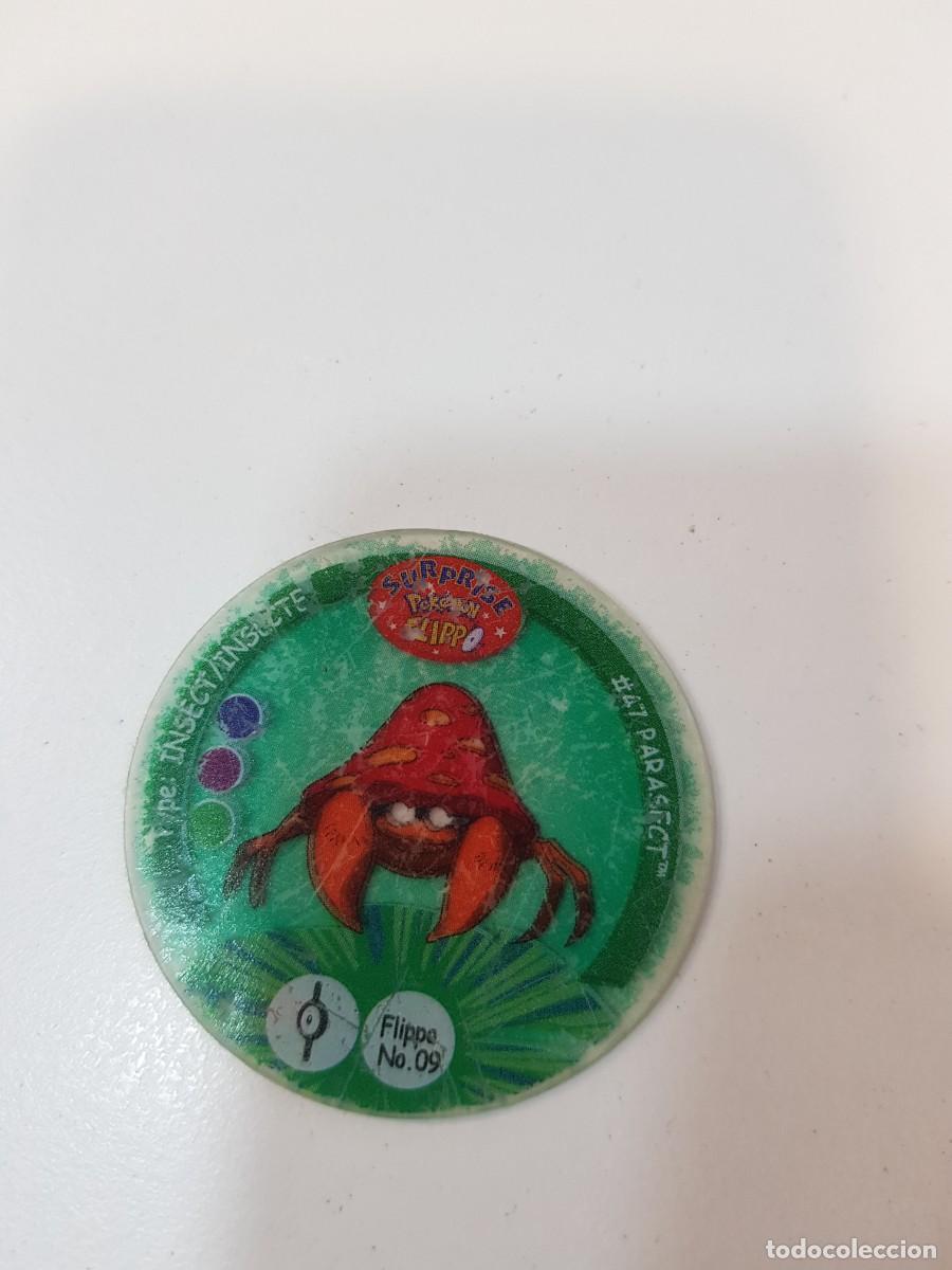 Juguetes antiguos y juegos de colecci&oacute;n: tazo Pokemon Surpirse Flippo N&ordm;09 Parasect