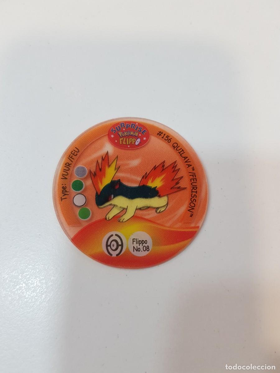 Juguetes antiguos y juegos de colecci&oacute;n: tazo Pokemon Surpirse Flippo N&ordm;08 Quilava