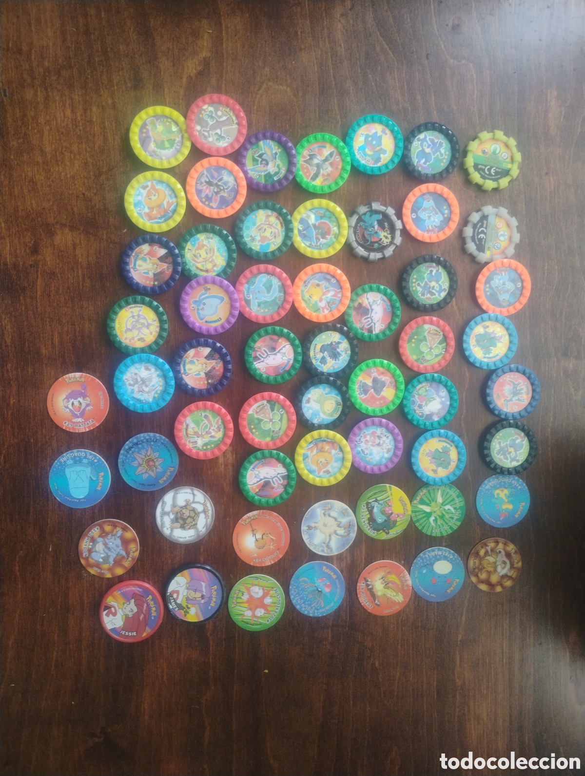Juguetes antiguos y juegos de colecci&oacute;n: LOTE POKEMON TAZOS .NINTENDO
