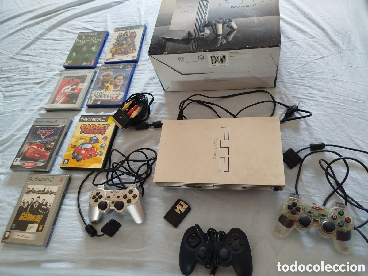 Juguetes antiguos y juegos de colecci&oacute;n: PS2 Fat (Modelo silencioso SCPH-50004 SS).