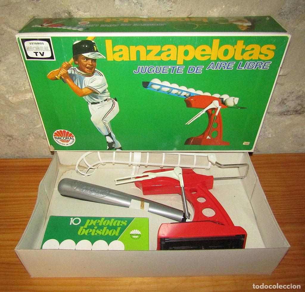 Juguetes antiguos y juegos de colecci&oacute;n: LANZAPELOTAS DE NACORAL - JUGUETE DE AIRE LIBRE - NUEVO Y EN SU CAJA ORIGINAL - A&Ntilde;OS 70