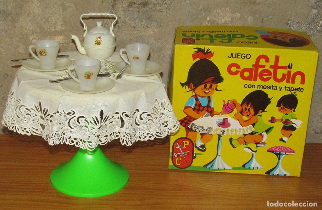 Juguetes antiguos y juegos de colecci&oacute;n: ANTIGUO CAFET&Iacute;N CON MESITA Y TAPETE, DE PEDRO COLOMER VILA - A&Ntilde;OS 60/70 - NUEVO