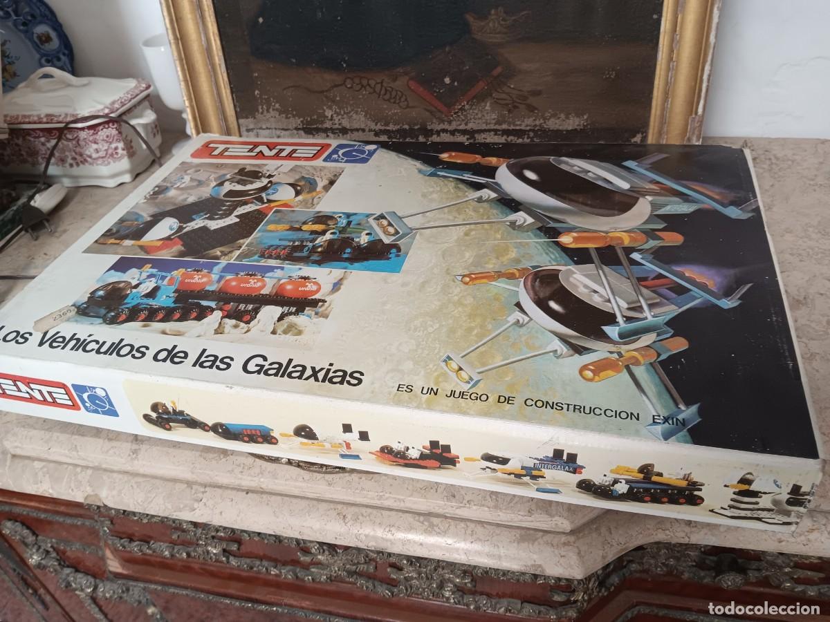 Juguetes antiguos y juegos de colecci&oacute;n: Tente 0552 Los Veh&iacute;culos de las Galaxias de la marca Exin.El juego incluye piezas para montar divers
