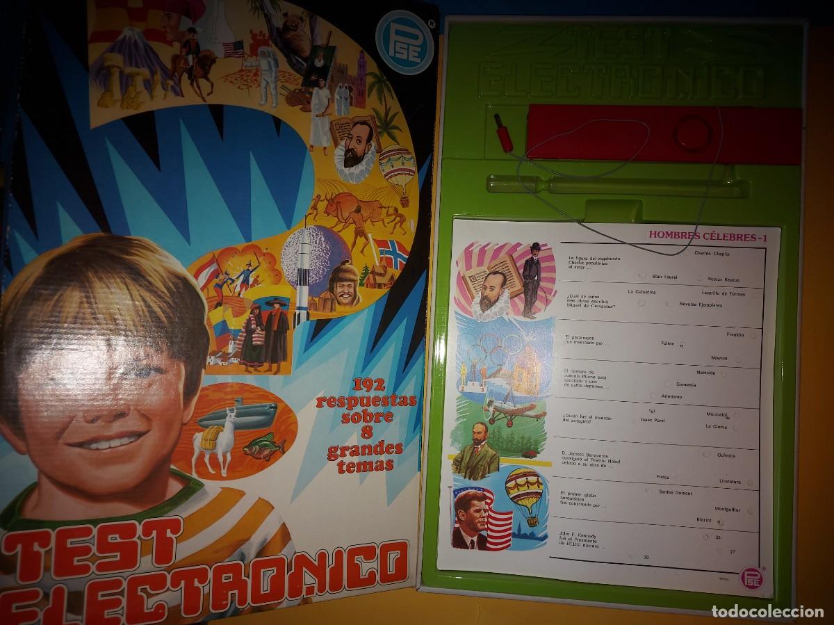 Juguetes antiguos y juegos de colecci&oacute;n: JUEGO TEST ELECTRONICO DE PSE