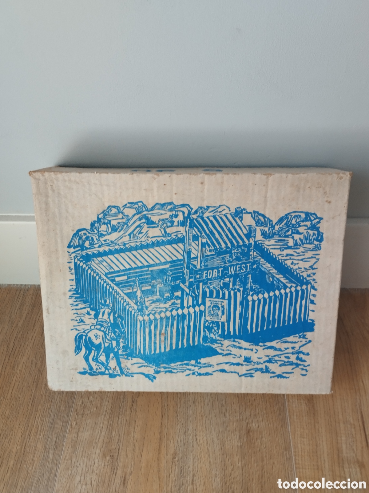 Juguetes antiguos y juegos de colecci&oacute;n: FORT WEST- ANTIGUO FUERTE DE MADERA A&Ntilde;OS 60--CON SU CAJA- NUEVO SIN EXTRENAR- MUY RARO