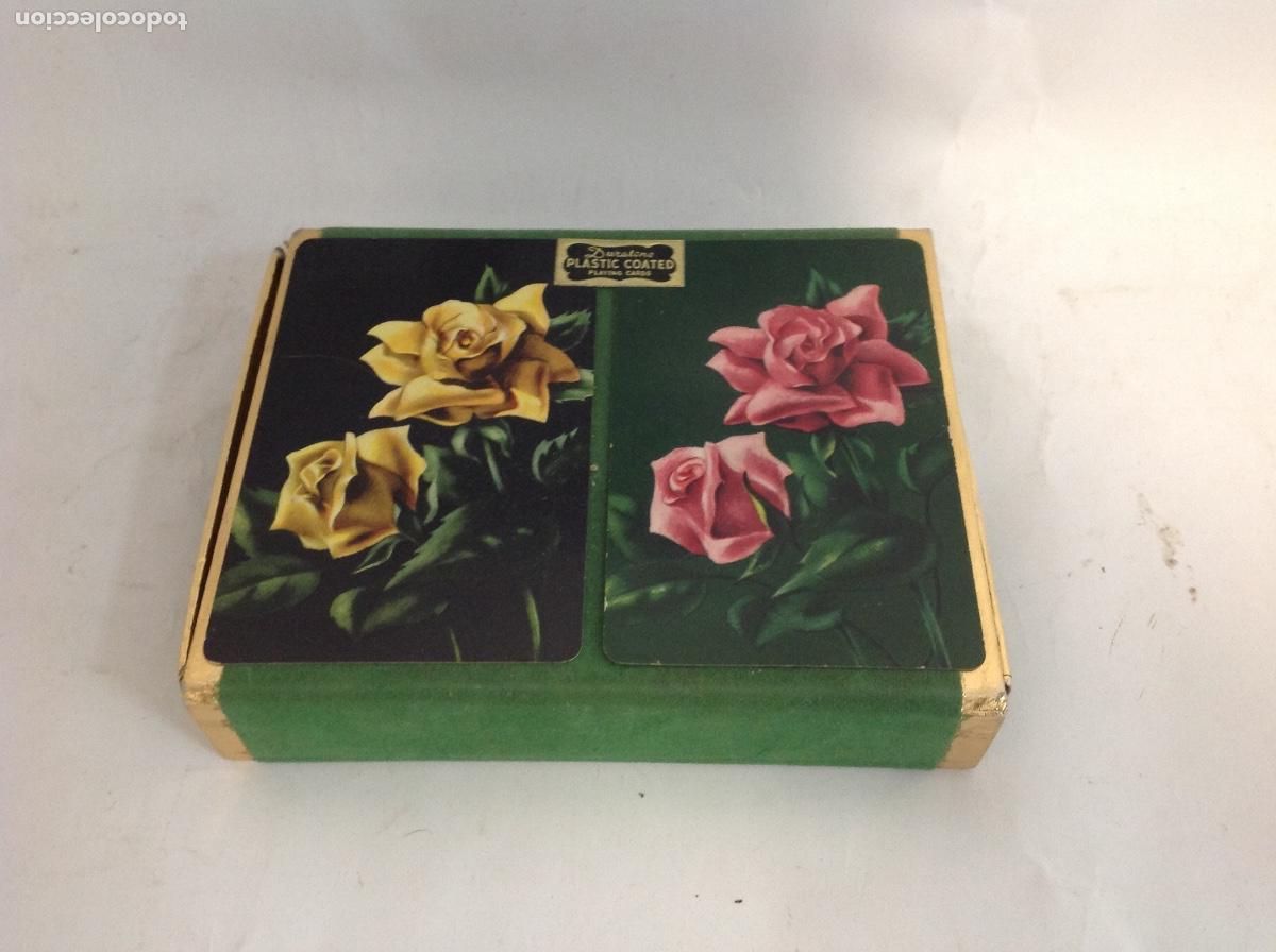 Juguetes antiguos y juegos de colecci&oacute;n: 2 Barajas de p&oacute;ker DURATONE.