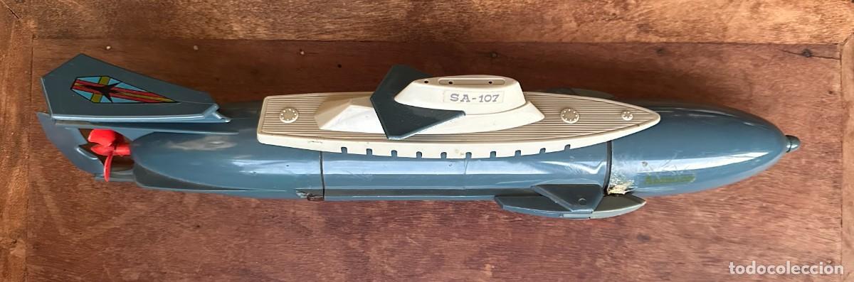 Juguetes antiguos y juegos de colecci&oacute;n: Submarino At&oacute;mico SA-107 Ranetta. Juguete espa&ntilde;ol vintage a&ntilde;os 60/70. Con caja original.