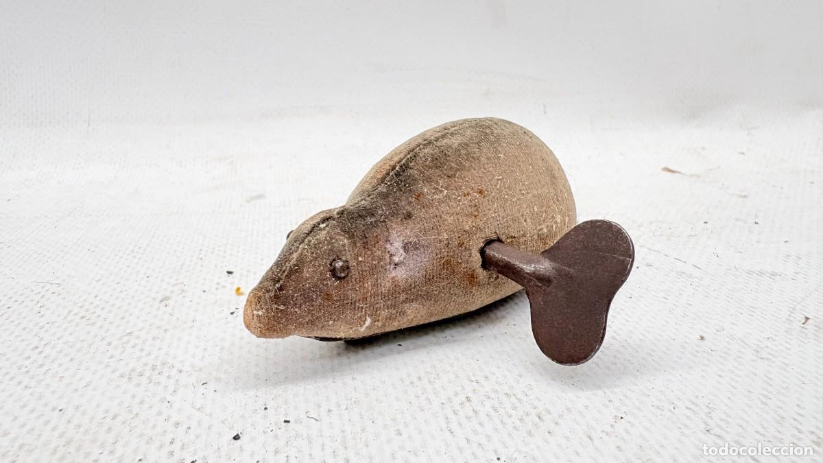 Giocattoli antichi e Giochi di collezione: RATON SCHUCO PATENT MADE IN GERMANY JUGUETE DE HOJALATA A CUERDA