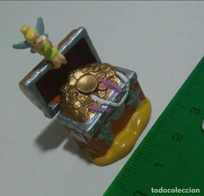 Juguetes antiguos y juegos de colecci&oacute;n: campanilla tesoro mu&ntilde;eco miniatura diorama tinkerbell tinker bell disney mini mu&ntilde;eca mu&ntilde;equita cofre