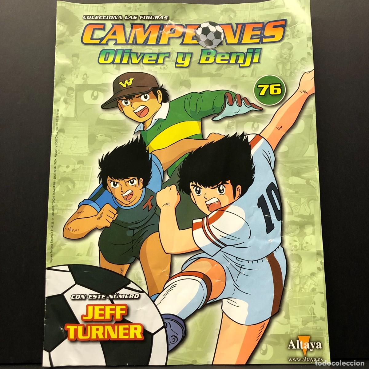Juguetes antiguos y juegos de colecci&oacute;n: OLIVER Y BENJI - COLECCION DE FIGURAS - CAMPEONES - FASC&Iacute;CULO - 76 - ALTAYA - JEFF TURNER / 336