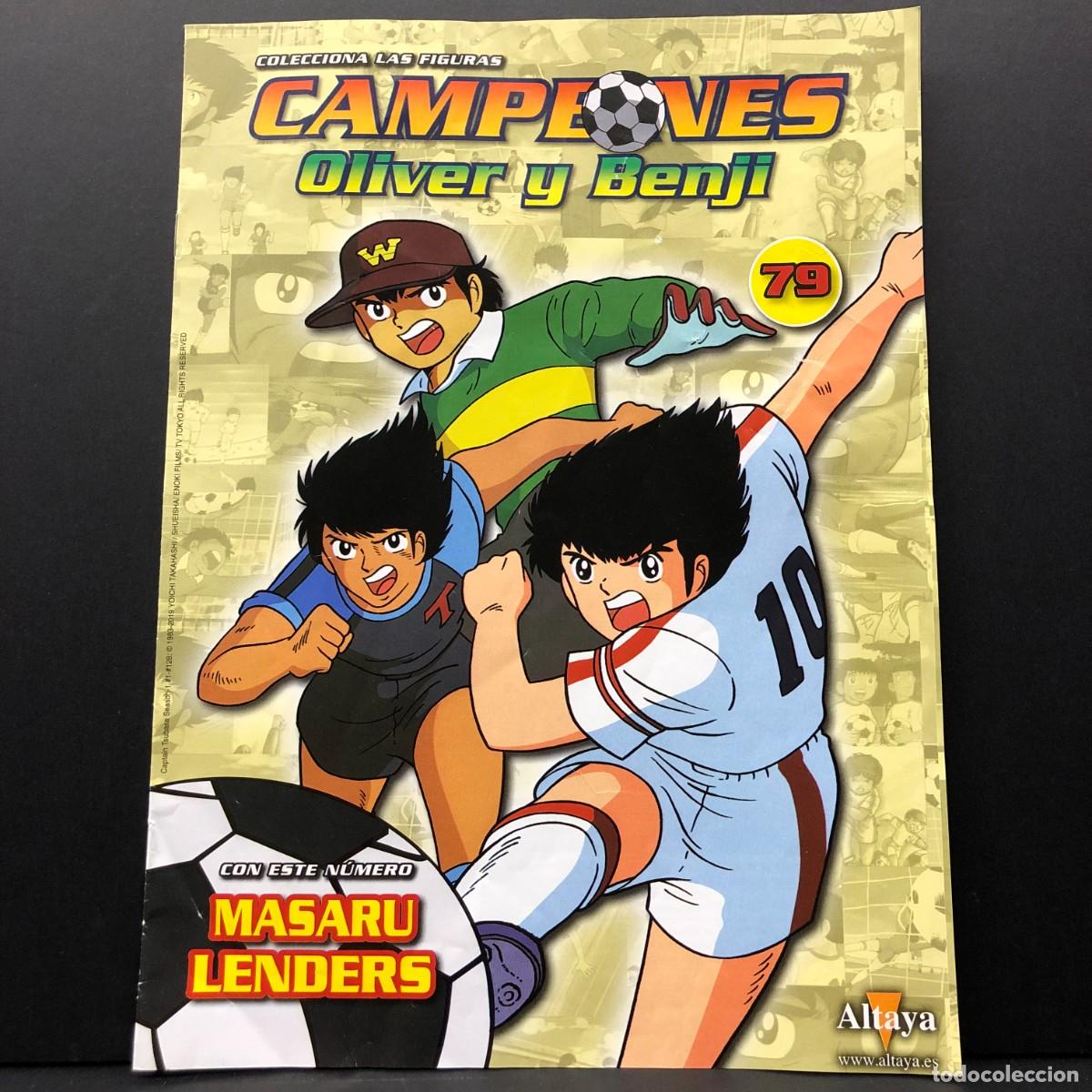 Juguetes antiguos y juegos de colecci&oacute;n: OLIVER Y BENJI - COLECCION DE FIGURAS - CAMPEONES - FASC&Iacute;CULO - 79 - ALTAYA - MASARU LENDERS / 338