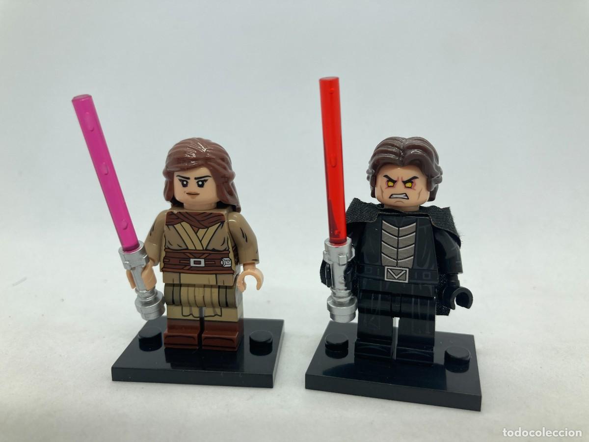 Juguetes antiguos y juegos de colecci&oacute;n: Minifiguras Star Wars Jaina y Jacen Solo