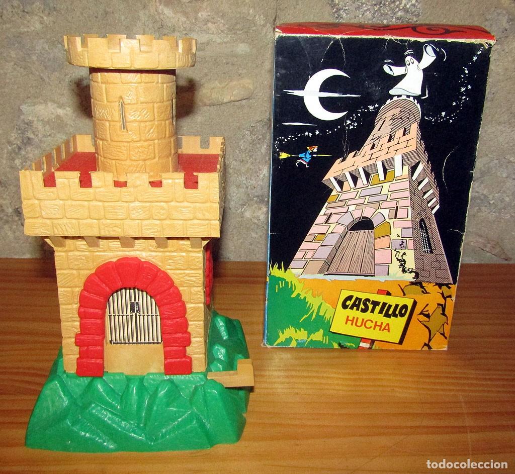 Juguetes antiguos y juegos de colecci&oacute;n: ANTIGUA HUCHA CASTILLO FANTASMA DE VILPA - NUEVA Y EN SU CAJA ORIGINAL - FUNCIONANDO - COMPLETA