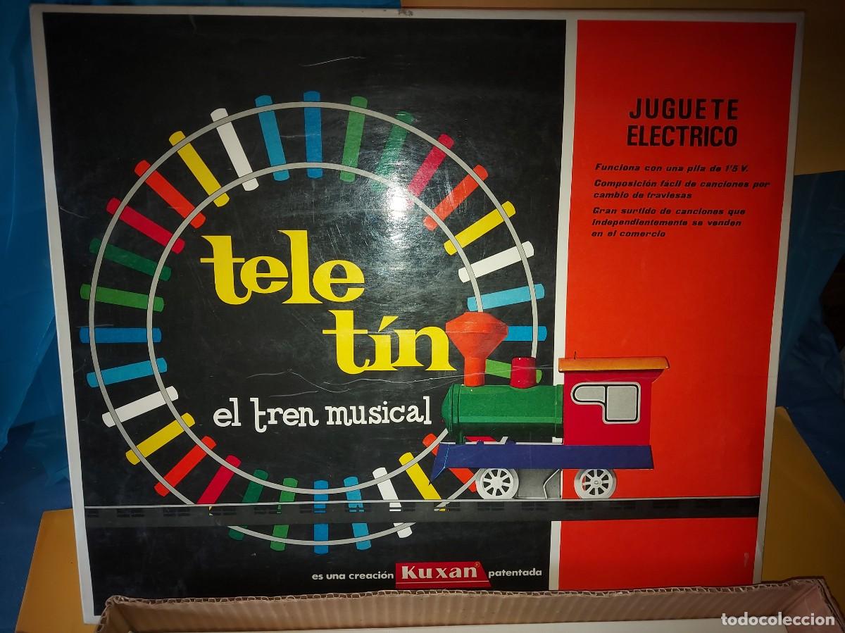 Juguetes antiguos y juegos de colecci&oacute;n: Tele Tin El Tren Musical - Kuxan -
