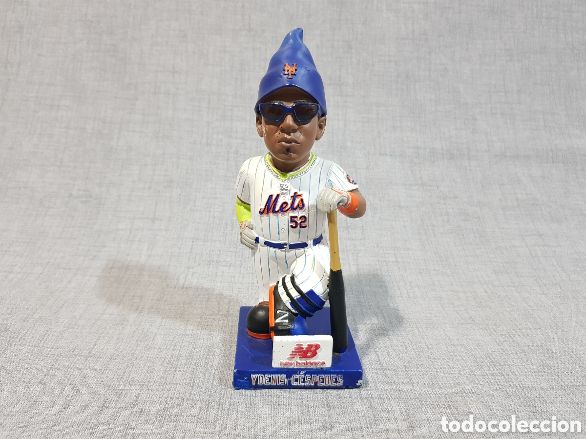 Juguetes antiguos y juegos de colecci&oacute;n: FIGURA YOENIS C&Eacute;SPEDES NEW YORK METS B&Eacute;ISBOL GNOME. NEW BALANCE NB