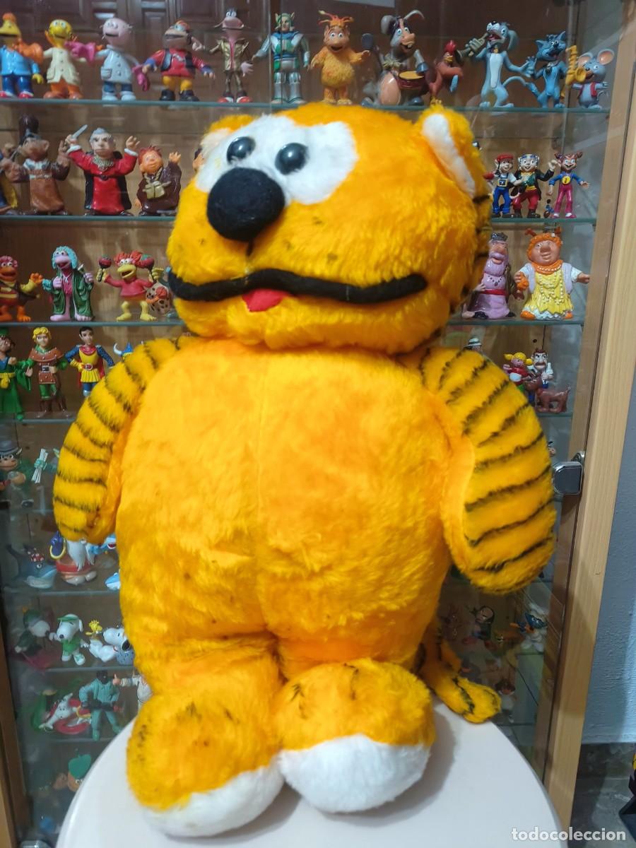 Juguetes antiguos y juegos de colecci&oacute;n: Ocasion coleccionistas ! Antiguo peluche grande original vintage a&ntilde;os 80 Gato Isidoro