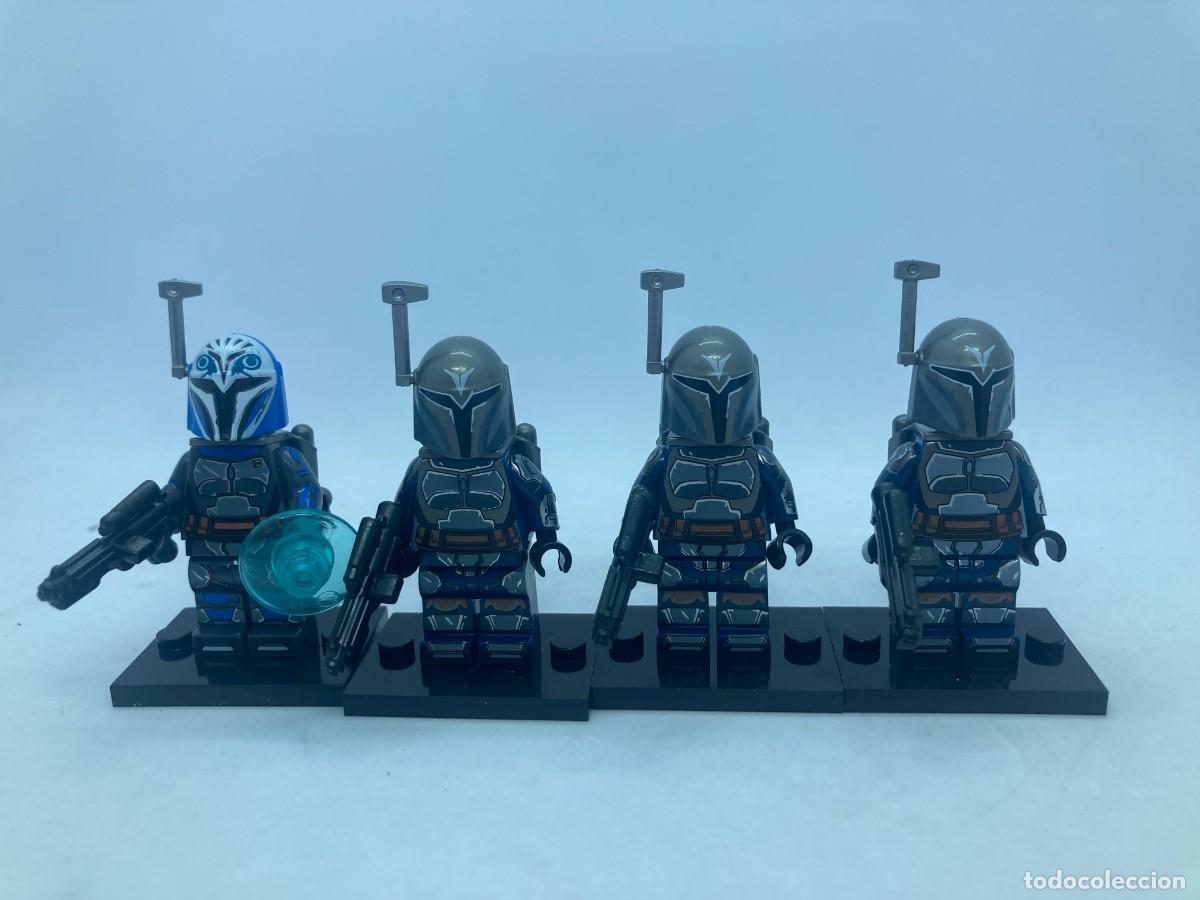 Juguetes antiguos y juegos de colecci&oacute;n: Minifiguras Star Wars Bo Katan y mandalorianos Nite Owls