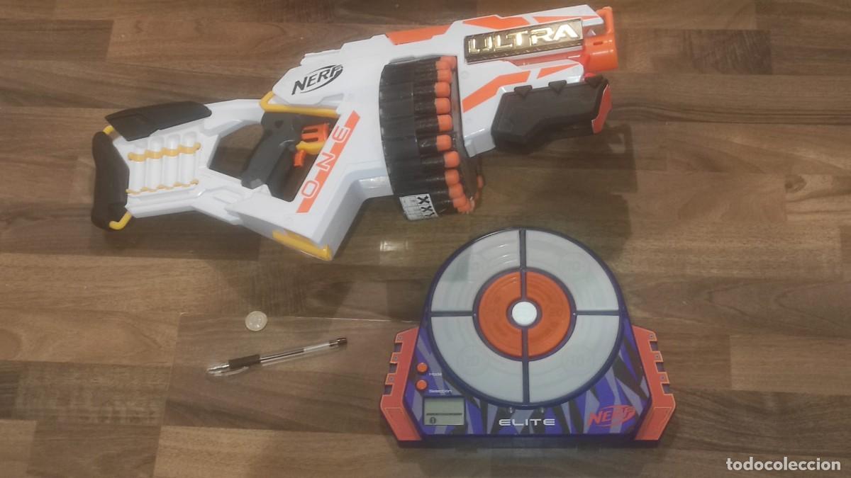 Juguetes antiguos y juegos de colecci&oacute;n: Arma de juguete. Plastico. NERF elite.