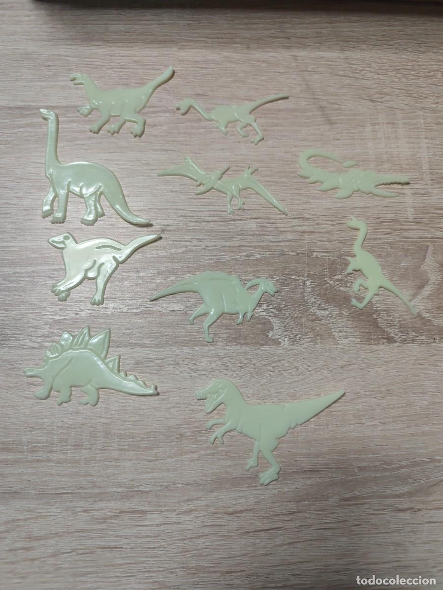 Juguetes antiguos y juegos de colecci&oacute;n: Colecci&oacute;n juguete dinosaurios luminosos
