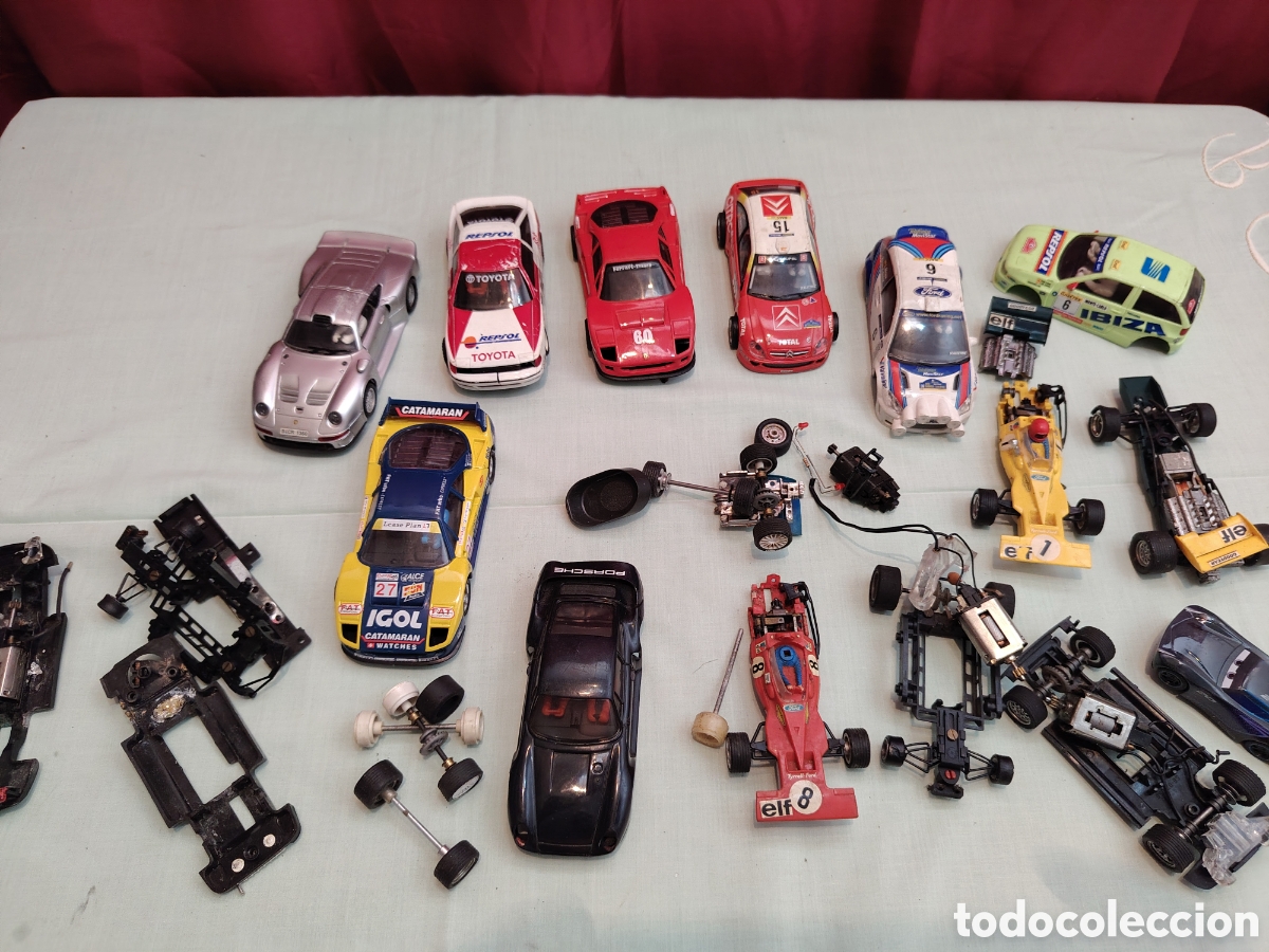 Giocattoli antichi e Giochi di collezione: Gran lote de coches scalextric