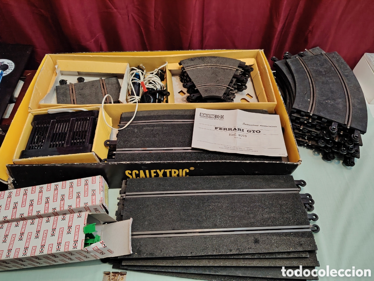 Antique Toys and Collectible Games: Antigua pista de scalextric sin coches