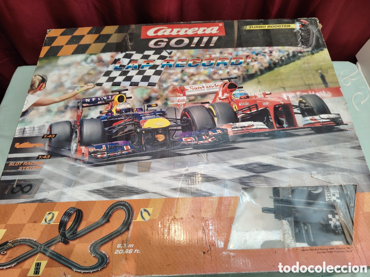Antique Toys and Collectible Games: Bonita pista de scalextric carrera go
