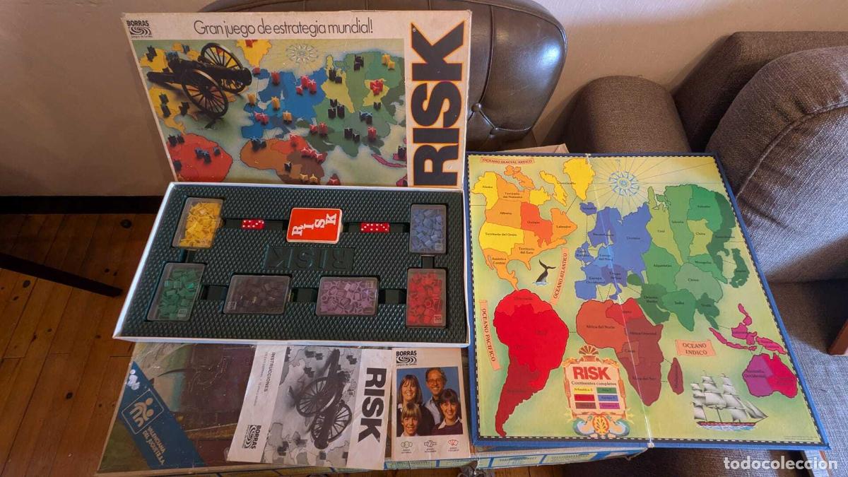 Juguetes antiguos y juegos de colecci&oacute;n: PRI-006: Juego de mesa Risk de Borr&aacute;s