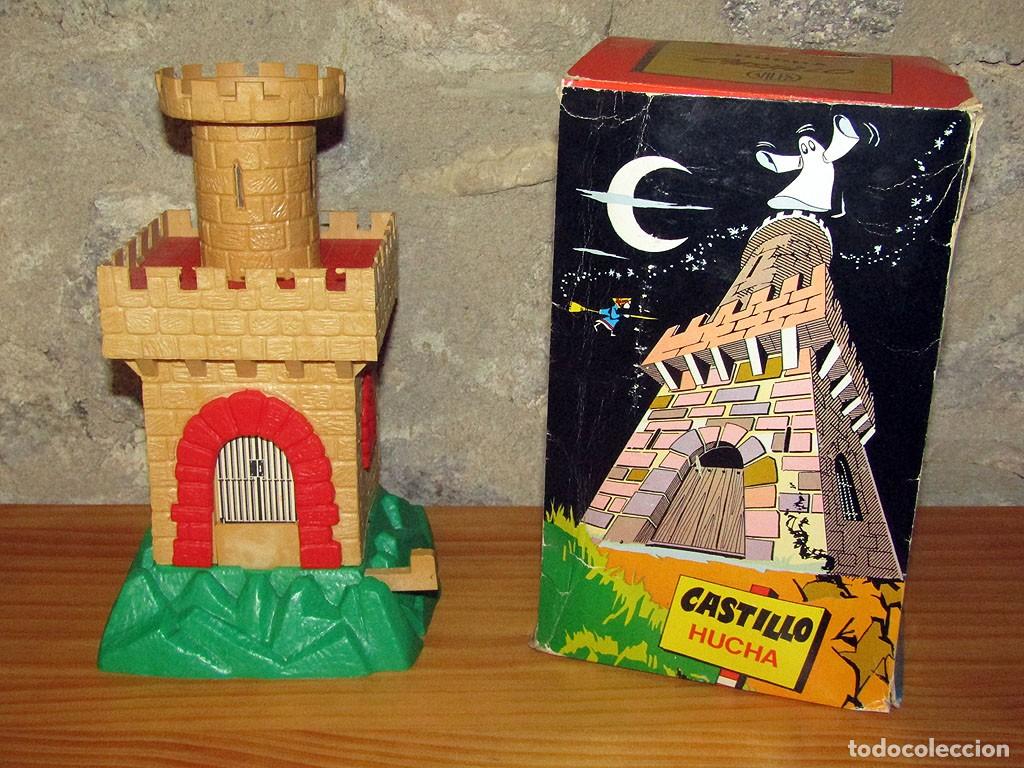 Juguetes antiguos y juegos de colecci&oacute;n: ANTIGUA HUCHA CASTILLO FANTASMA DE VILPA - NUEVA Y EN SU CAJA ORIGINAL - FUNCIONANDO - COMPLETA