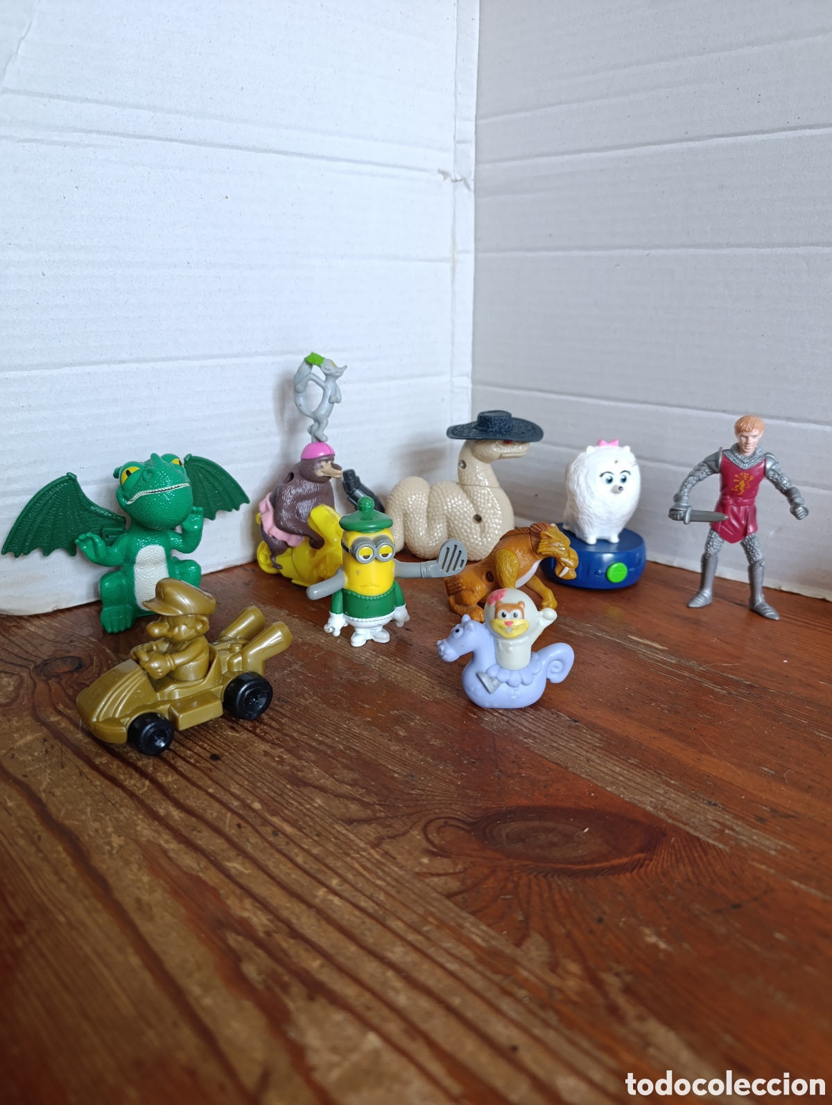 Juguetes antiguos y juegos de colecci&oacute;n: 9-FIGURAS PVC.BK.Y MD.VARIADAS.
