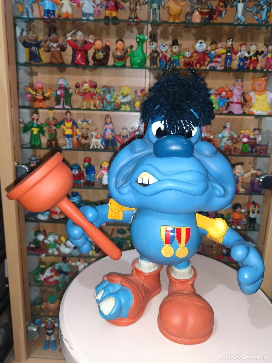 Juguetes antiguos y juegos de colecci&oacute;n: Ocasion ! Antiguo mu&ntilde;eco parlante Ridoloni con accesorio Laffs 1987