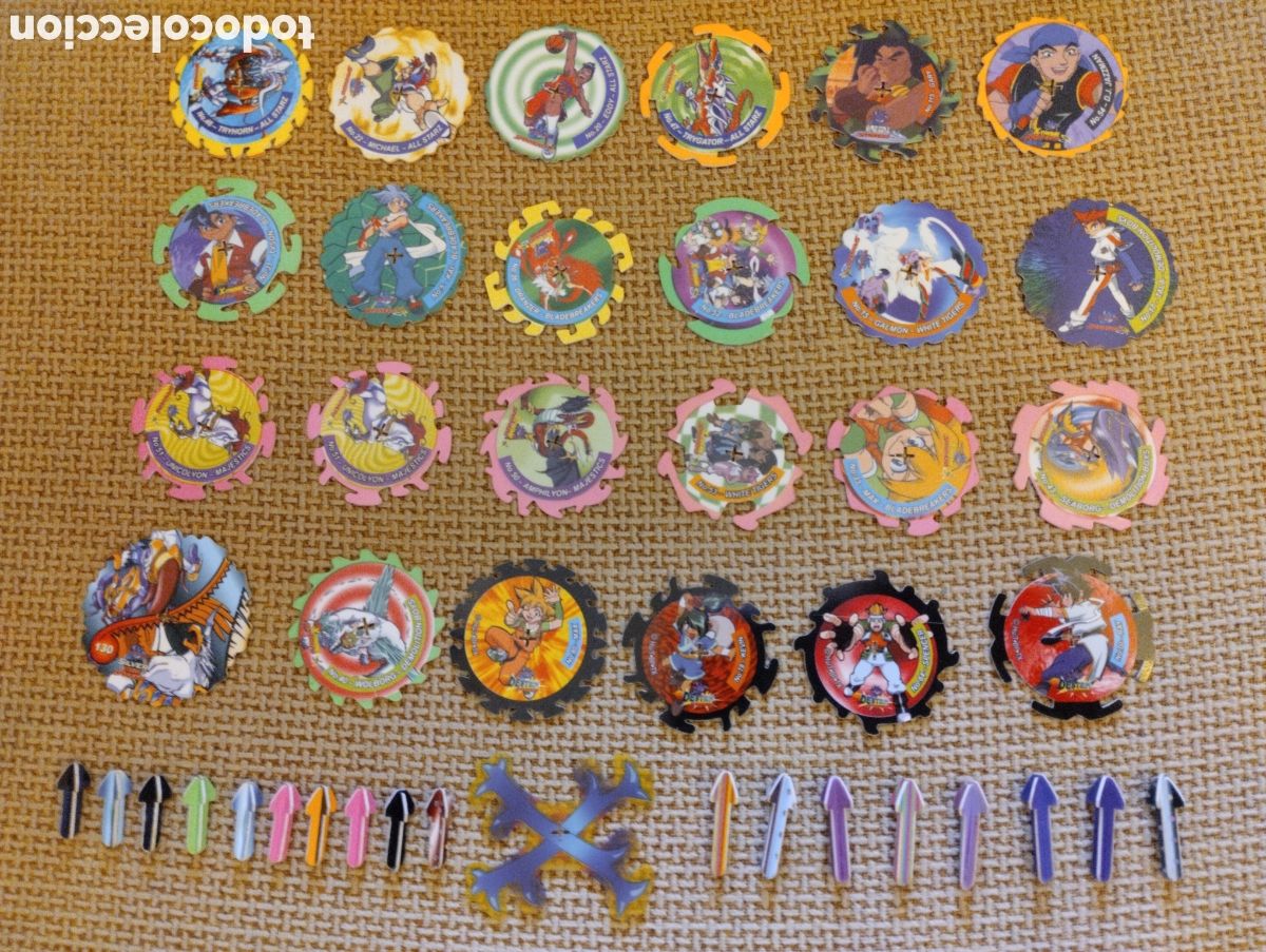 Juguetes antiguos y juegos de colecci&oacute;n: Lote Tazos matutano variados