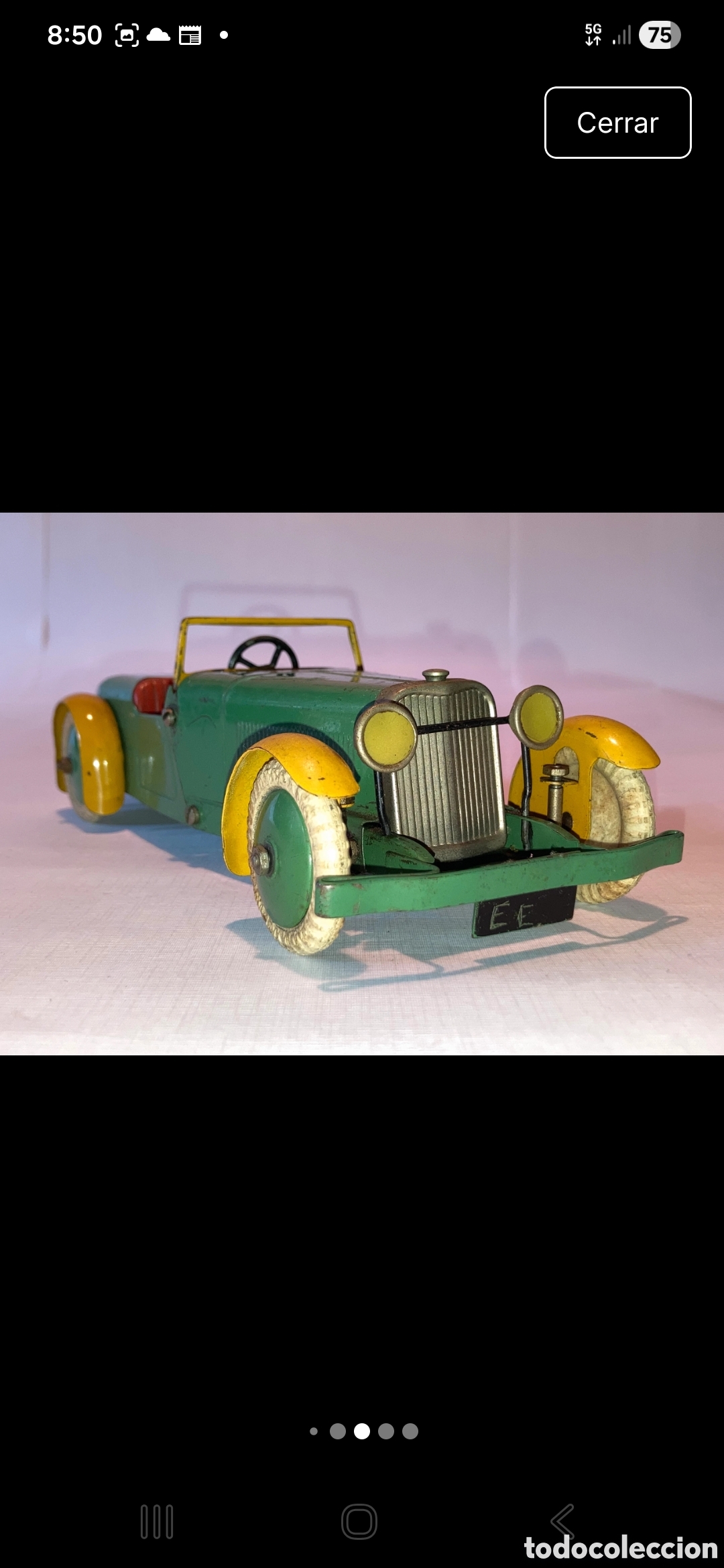 Juguetes antiguos y juegos de colecci&oacute;n: Meccano coche a&ntilde;os 30/40