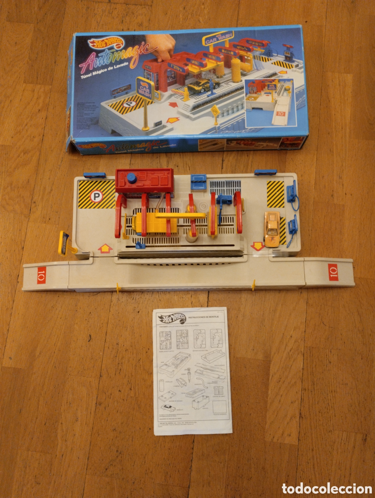 Juguetes antiguos y juegos de colecci&oacute;n: T&uacute;nel M&aacute;gico de Lavado Hot Wheels