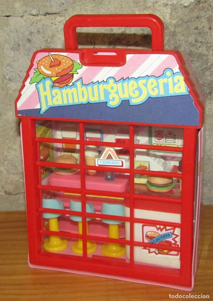 Juguetes antiguos y juegos de colecci&oacute;n: ANTIGUO MALET&Iacute;N HAMBURGUERIA DE PALAU TOYS - NUEVO A ESTRENAR - A&Ntilde;OS 80