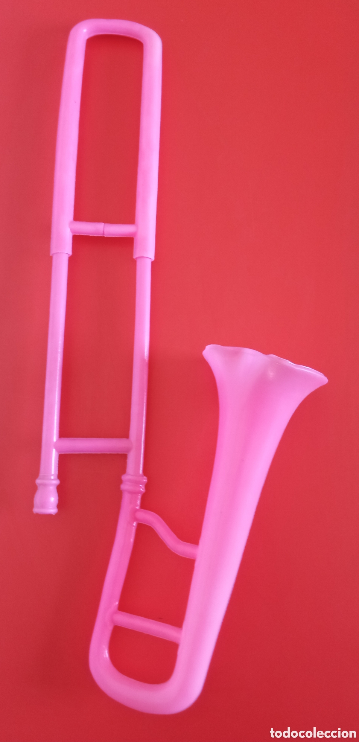 Juguetes antiguos y juegos de colecci&oacute;n: TROMB&Oacute;N SONORO EXTENSIBLE Y PLEGABLE,DE PL&Aacute;STICO SOPLADO.NACIONAL 60'S.NUEVO.